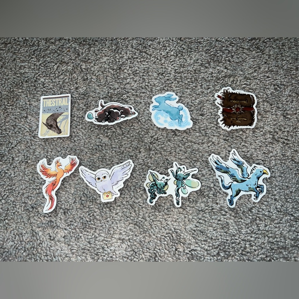 3 for $12 Harry Potter Magical Creature Sticker Set